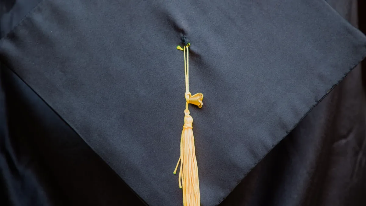 Graduation cap representing scholarship opportunities